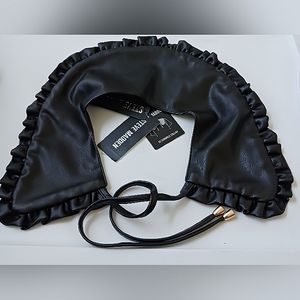 Steve Madden Faux Leather Detachable Collar